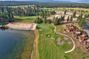 Wilderness Club 18th Green Aerial